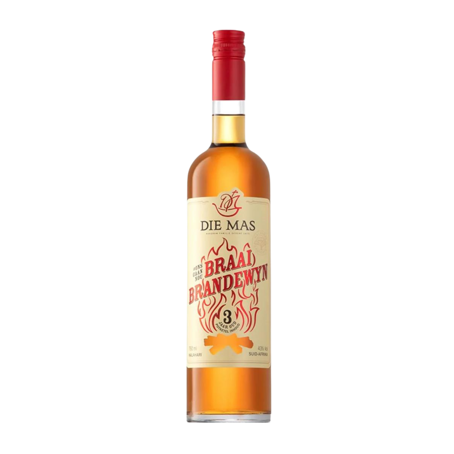 Die Mas Braai Brandy 3 Years