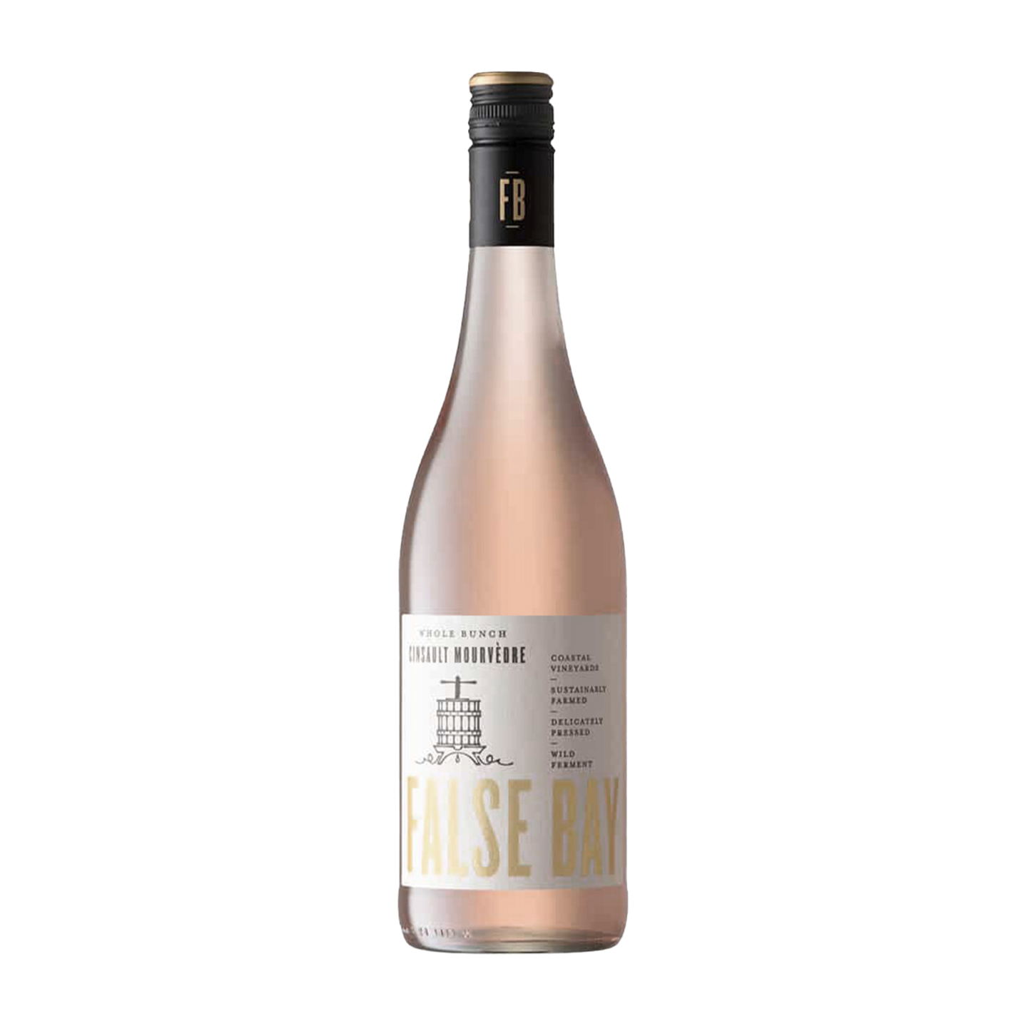 False Bay 2024 Whole Bunch Cinsault Mourvèdre Rosé